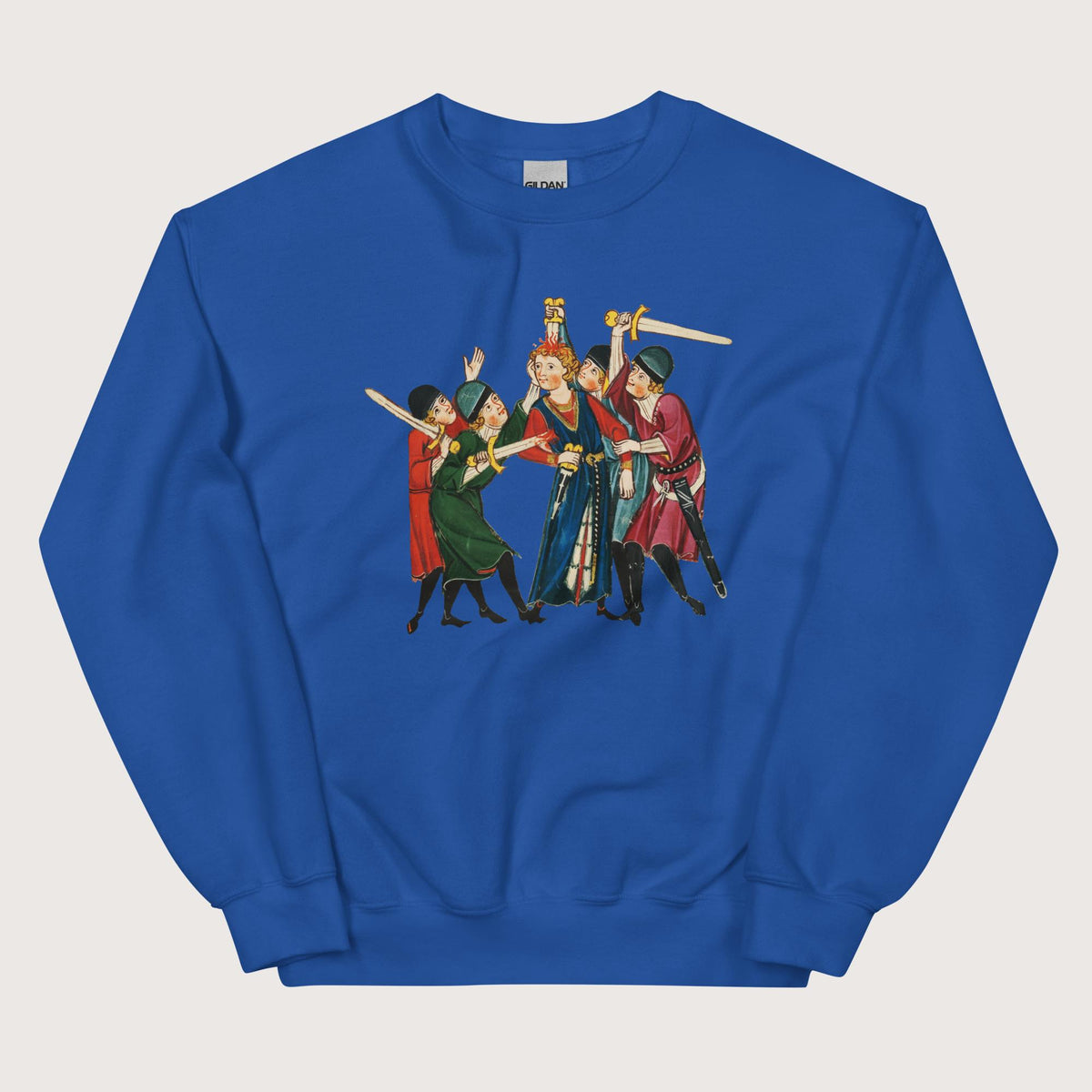 Royal Medieval Positivity Sweatshirt - history buff gift by HistoHead