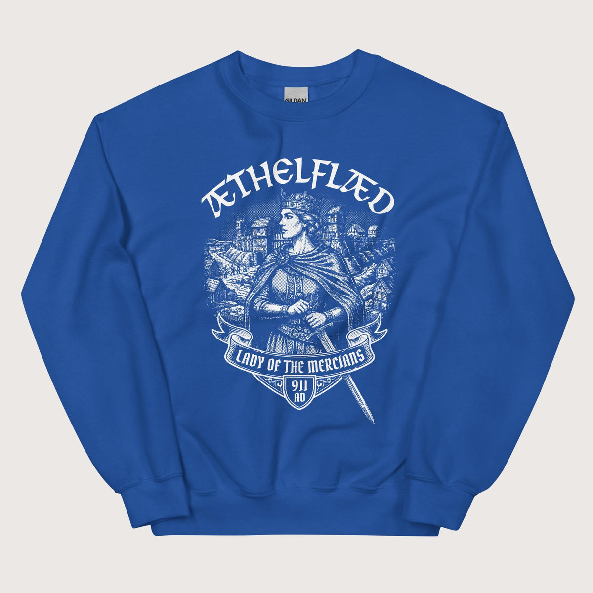 Royal Æthelflæd Lady of the Mercians Sweatshirt - history buff gift by HistoHead
