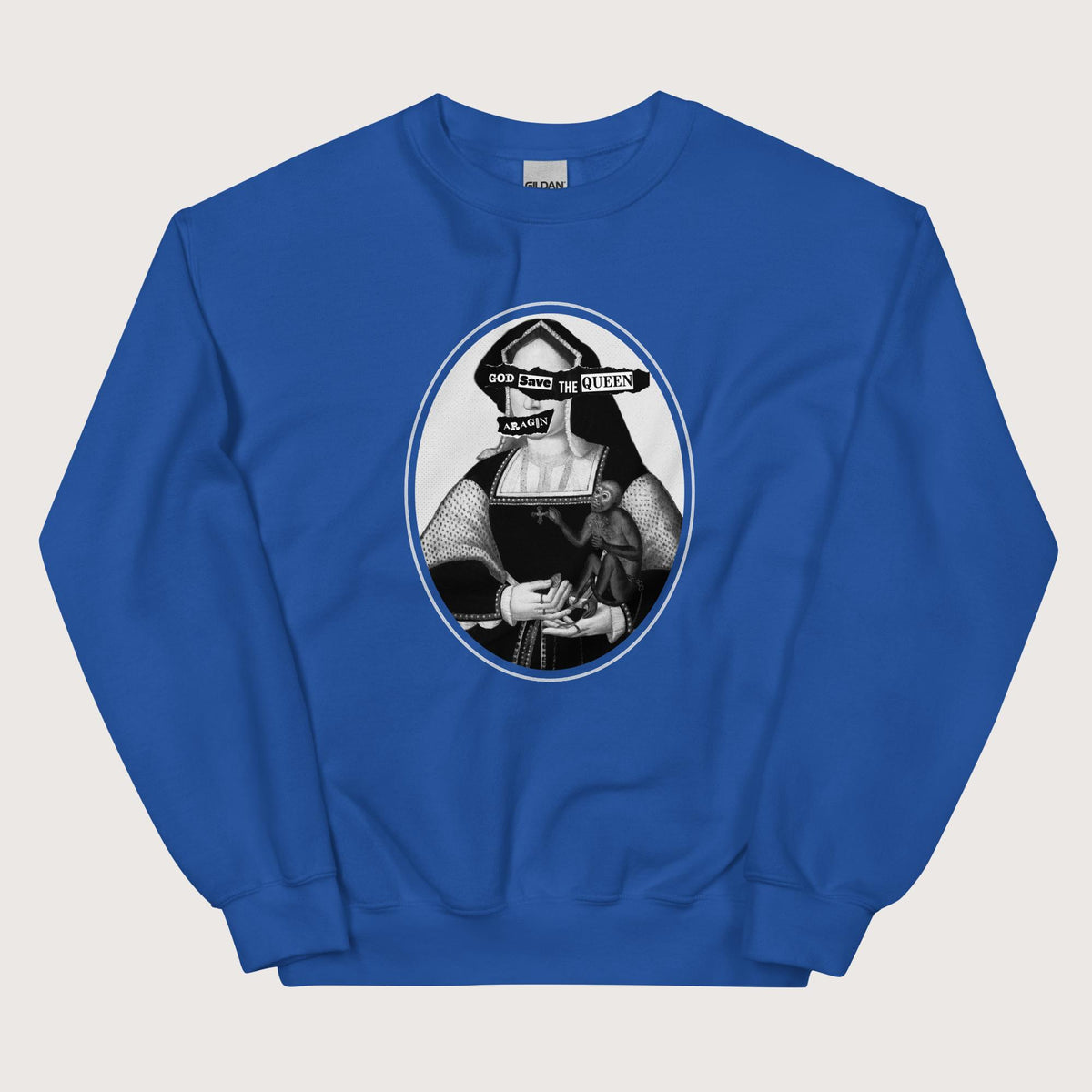Royal God Save the Queen Katherine of Aragon Sweatshirt - history buff gift by HistoHead