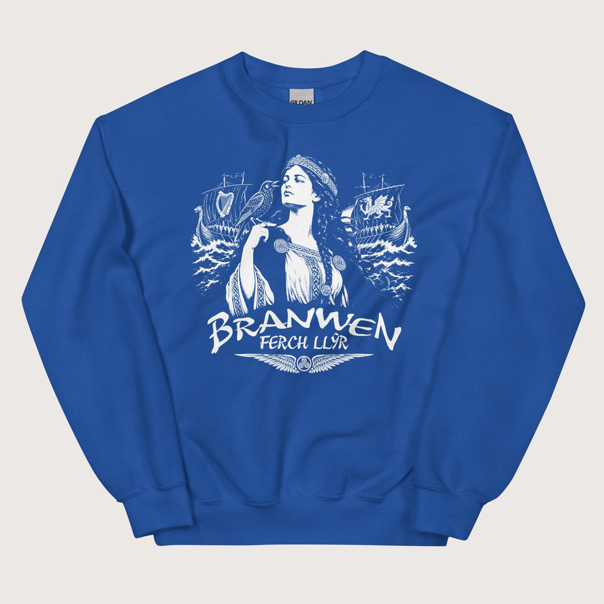 Royal Branwen ferch Llŷr Sweatshirt - history buff gift by HistoHead