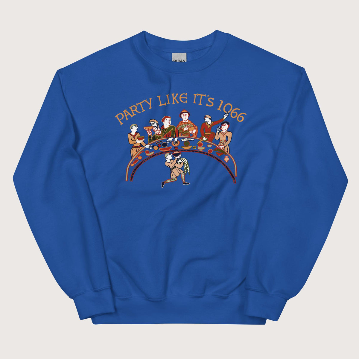 Royal Bayeux Tapestry Party Like It's 1066 Sweatshirt - history buff gift by HistoHead