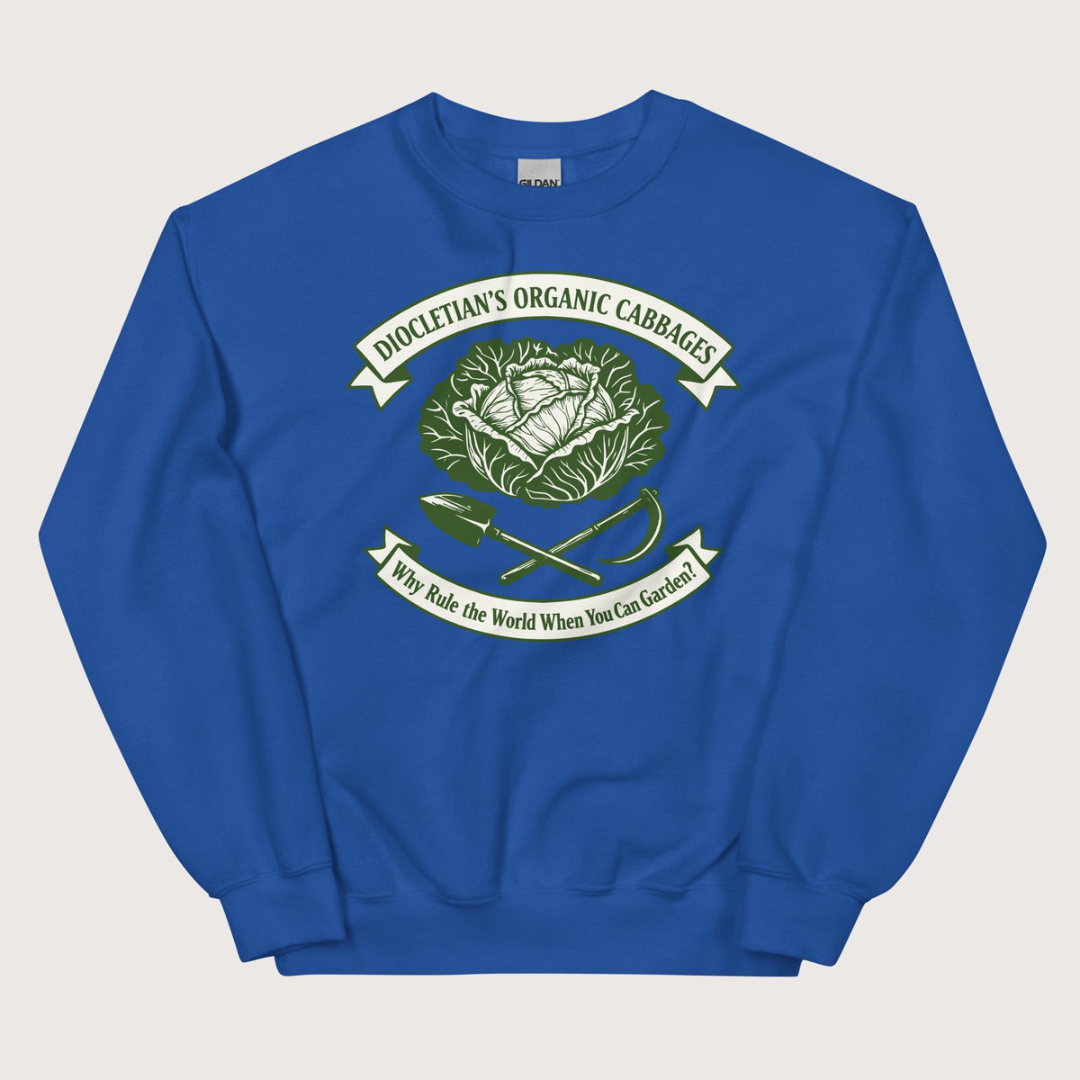 Royal Diocletian's Cabbage Sweatshirt - history buff gift by HistoHead