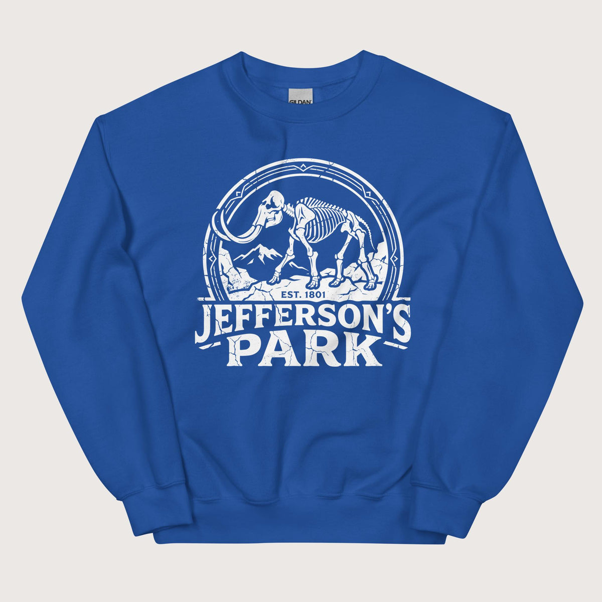Royal Jefferson's Park Sweatshirt - history buff gift by HistoHead