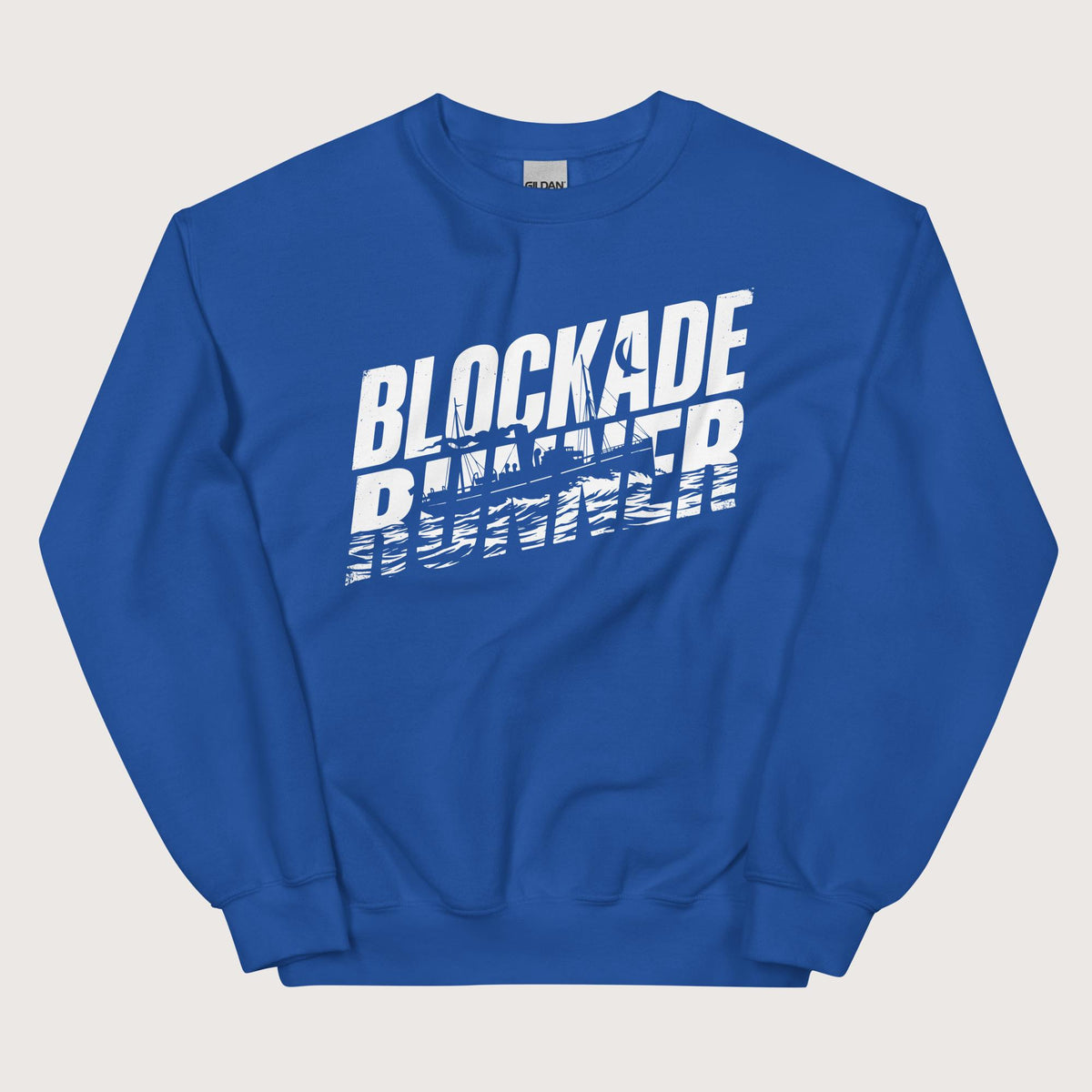 Royal Blockade Runner Sweatshirt - history buff gift by HistoHead