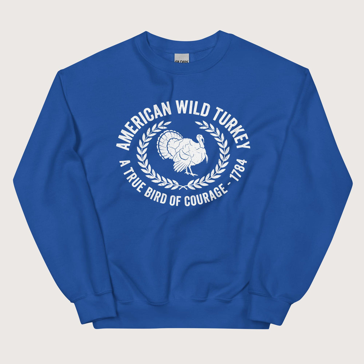 Royal American Wild Turkey Sweatshirt - history buff gift by HistoHead