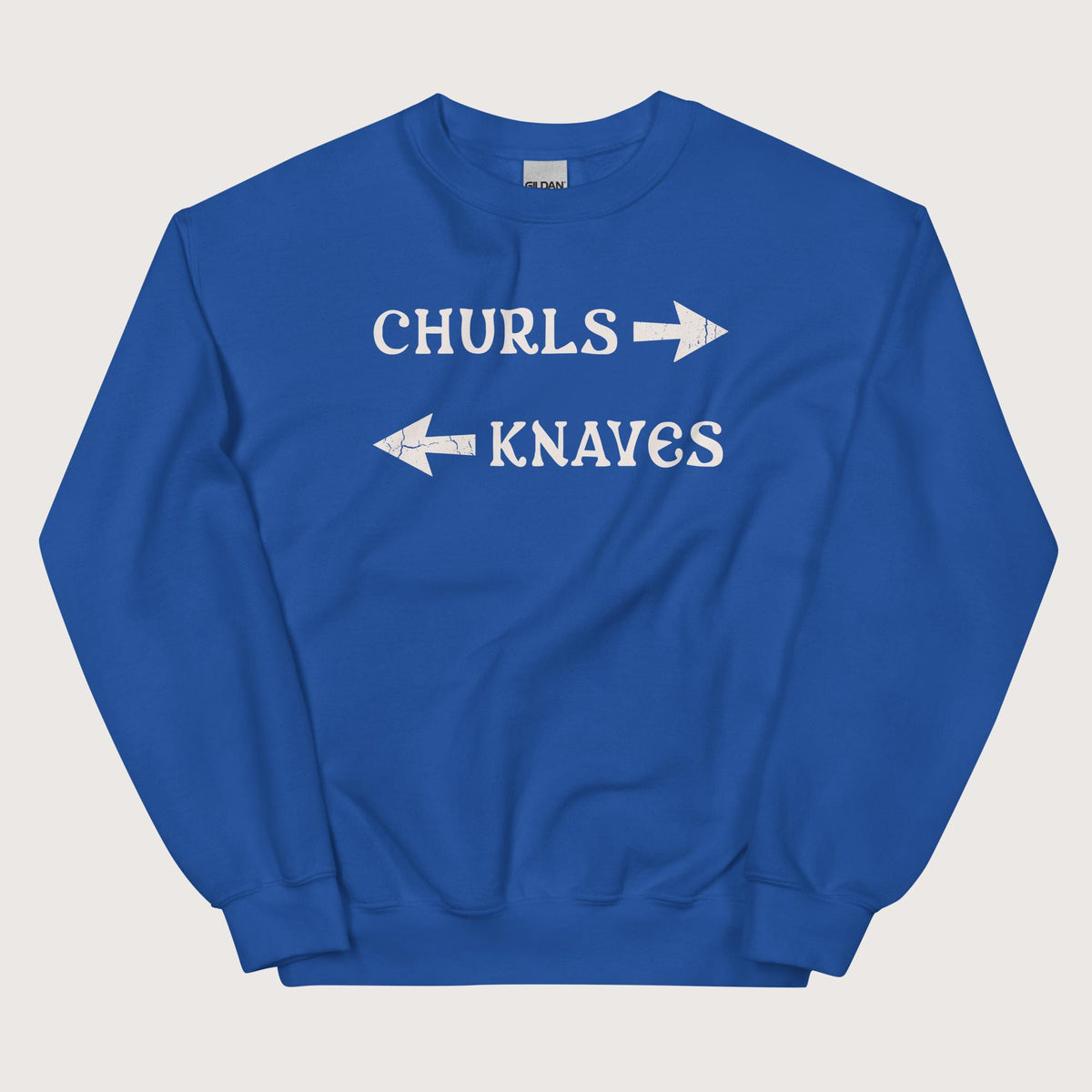 Royal Churls or Knaves Sweatshirt - history buff gift by HistoHead