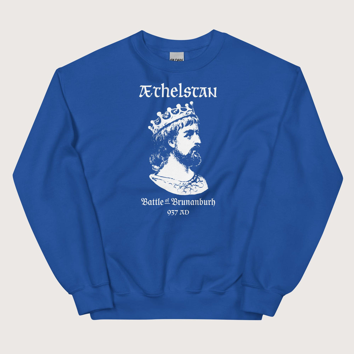 Royal Æthelstan Battle of Brunanburh Sweatshirt - history buff gift by HistoHead