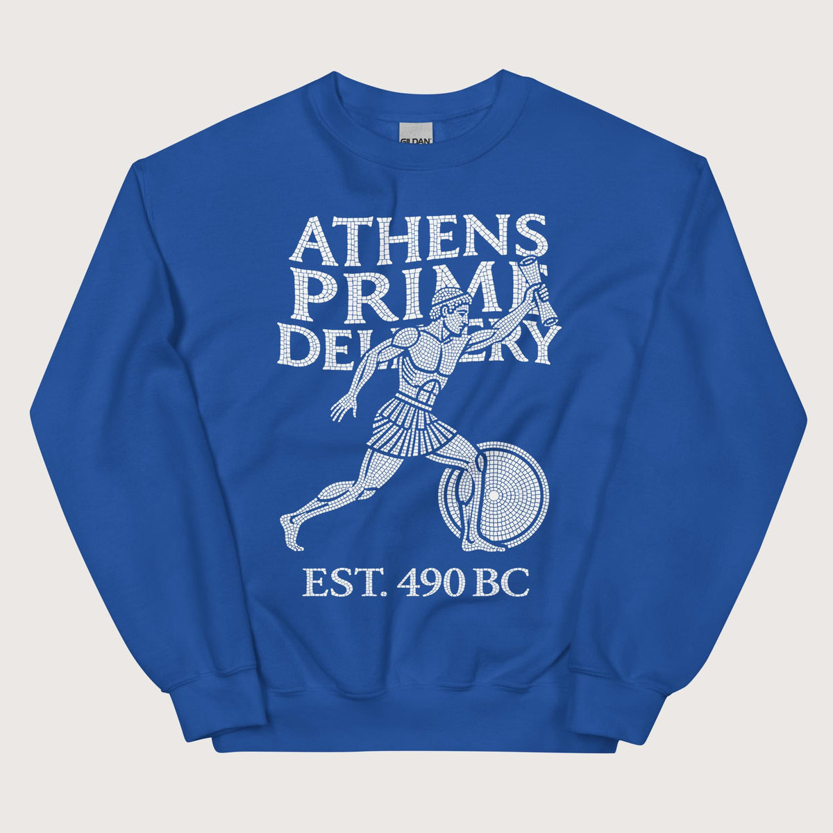 Royal Athens Prime Delivery Sweatshirt - history buff gift by HistoHead