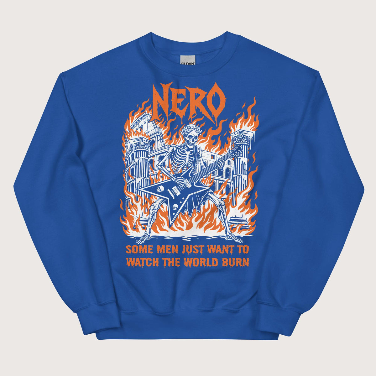 Royal Nero Watch the World Burn Sweatshirt - history buff gift by HistoHead