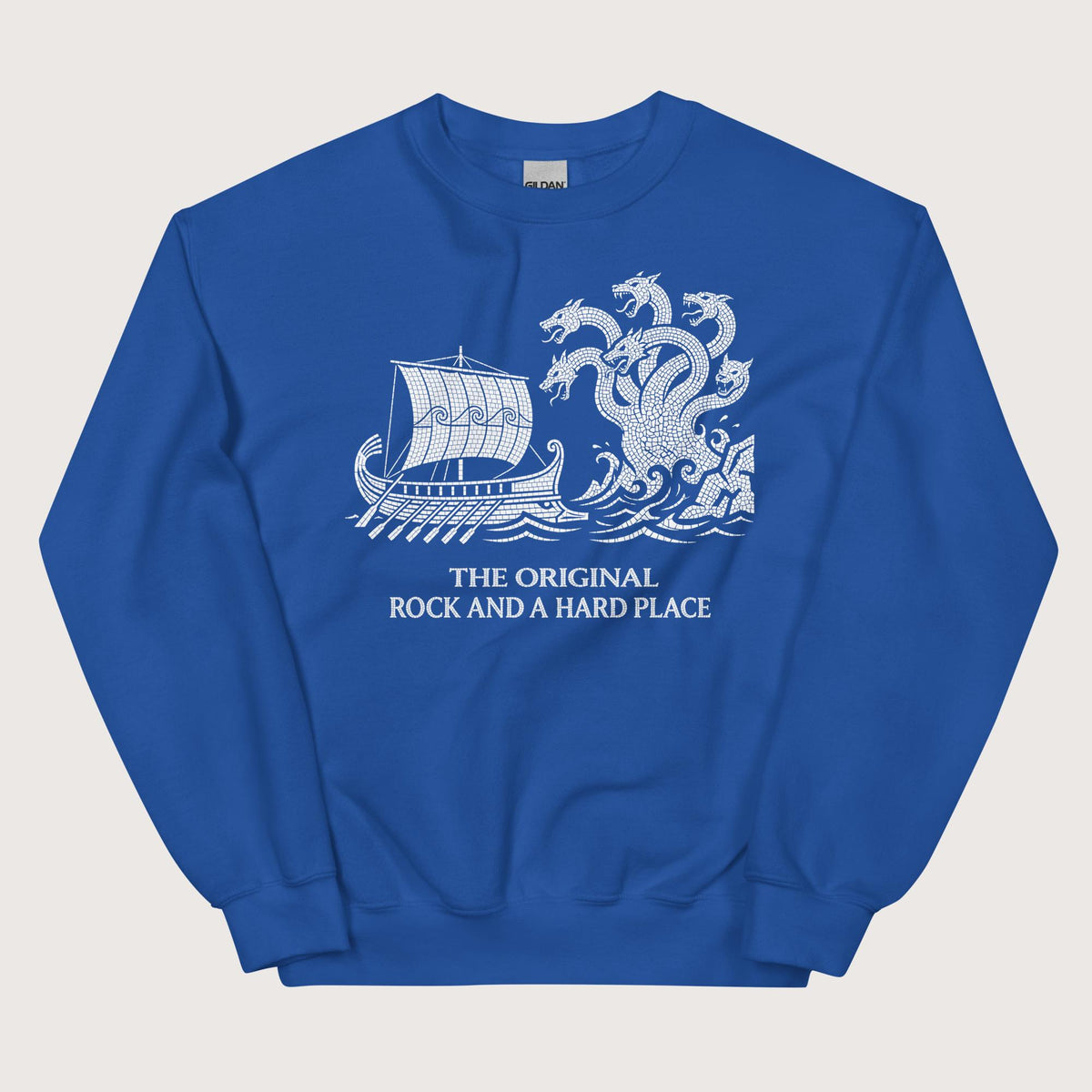 Royal Odyssey Rock and a Hard Place Sweatshirt - history buff gift by HistoHead