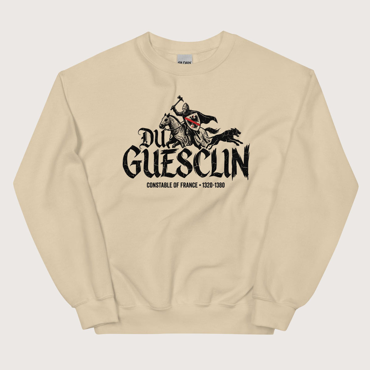 Sand Du Guesclin Sweatshirt - history buff gift by HistoHead