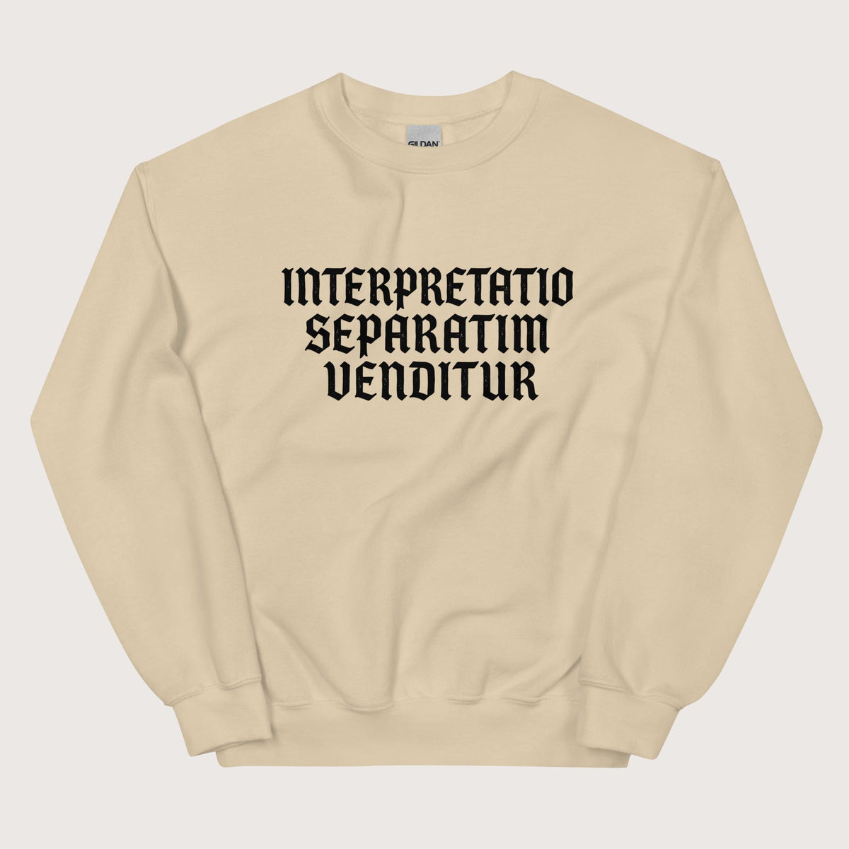 Sand Translation Sold Separately in Latin Sweatshirt - history buff gift by HistoHead