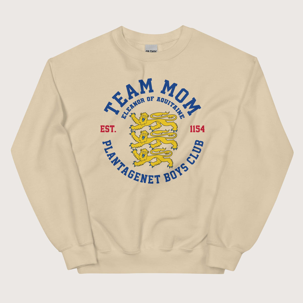 Sand Team Mom Eleanor of Aquitaine Sweatshirt - history buff gift by HistoHead