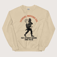Sand Vandal Moving Co. Sweatshirt - history buff gift by HistoHead