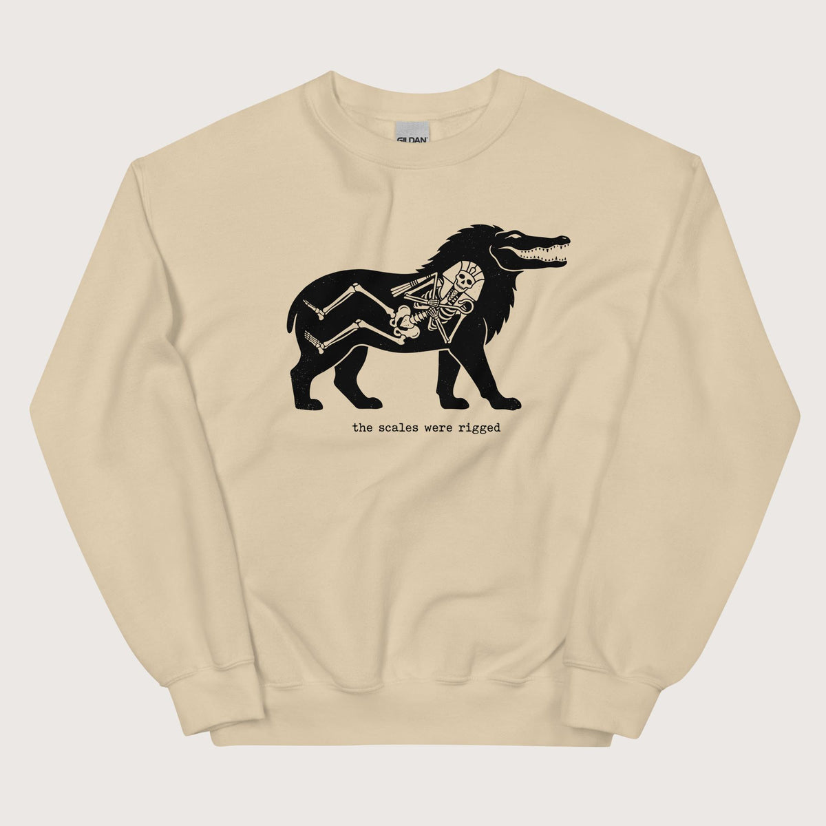 Sand The Scales Were Rigged Sweatshirt - history buff gift by HistoHead