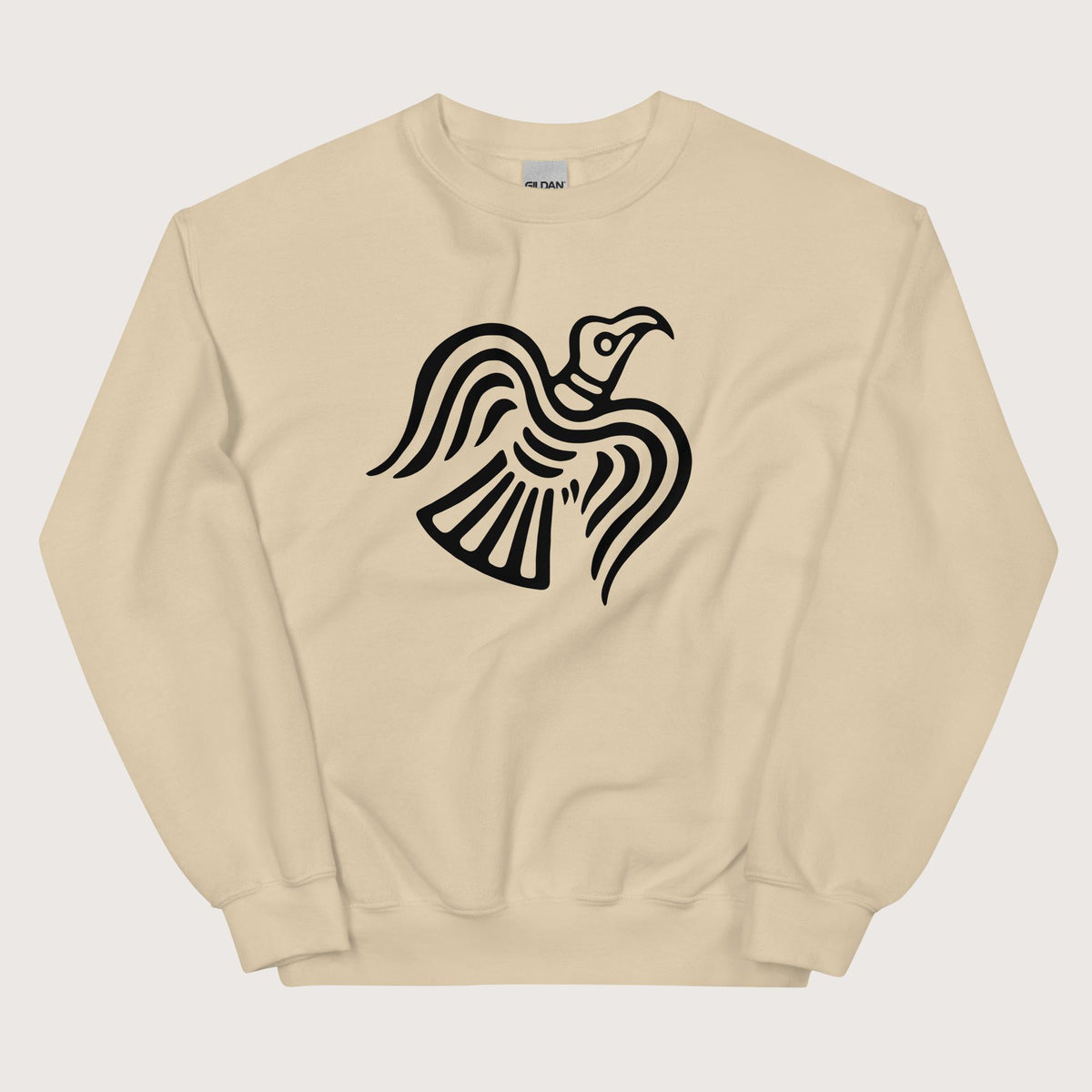 Sand Viking Raven Symbol Sweatshirt - history buff gift by HistoHead