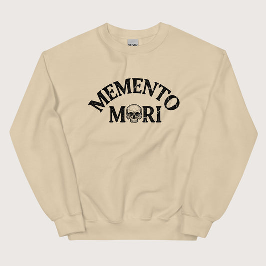 Sand Memento Mori Sweatshirt - history buff gift by HistoHead
