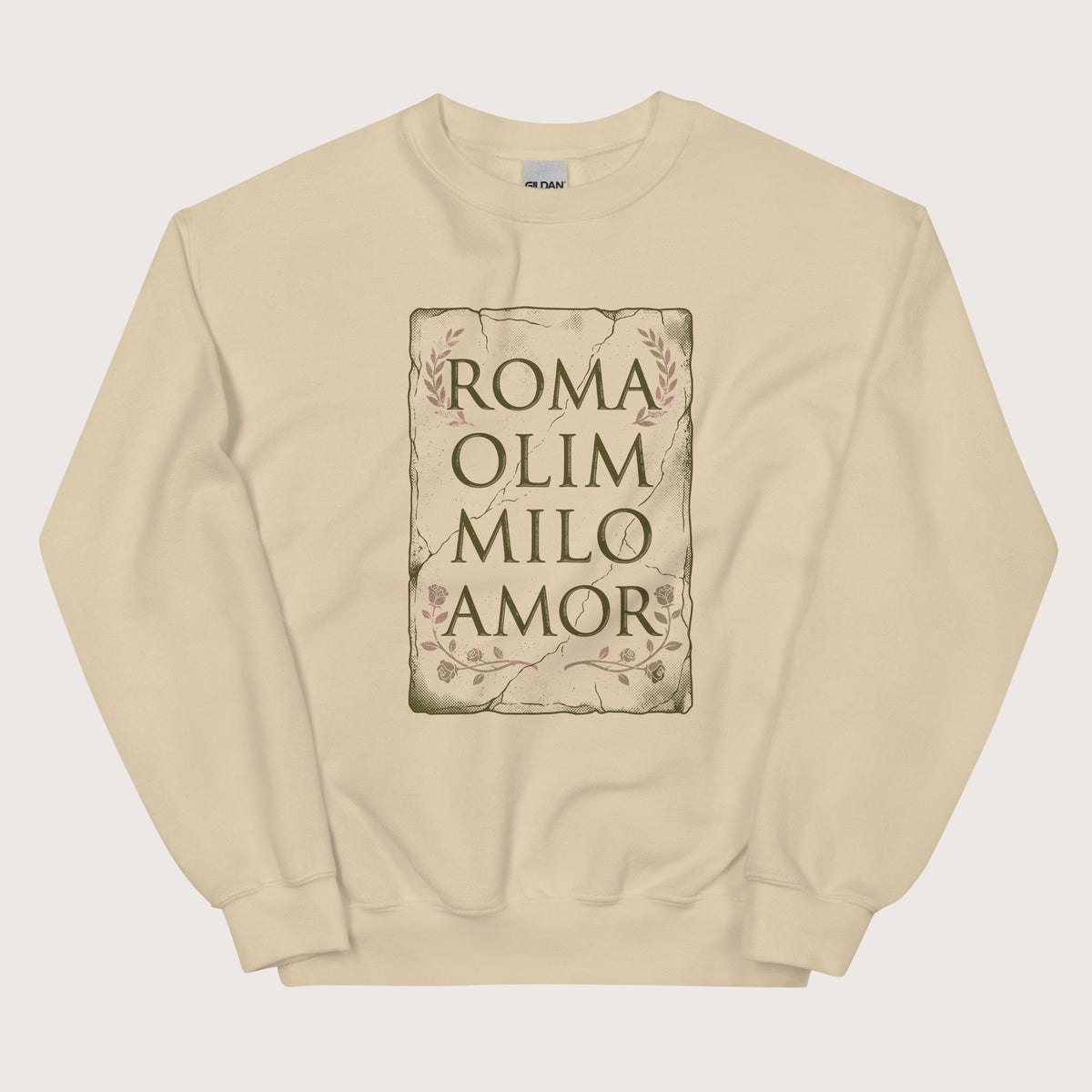 Sand Roma Amor Sweatshirt - history buff gift by HistoHead