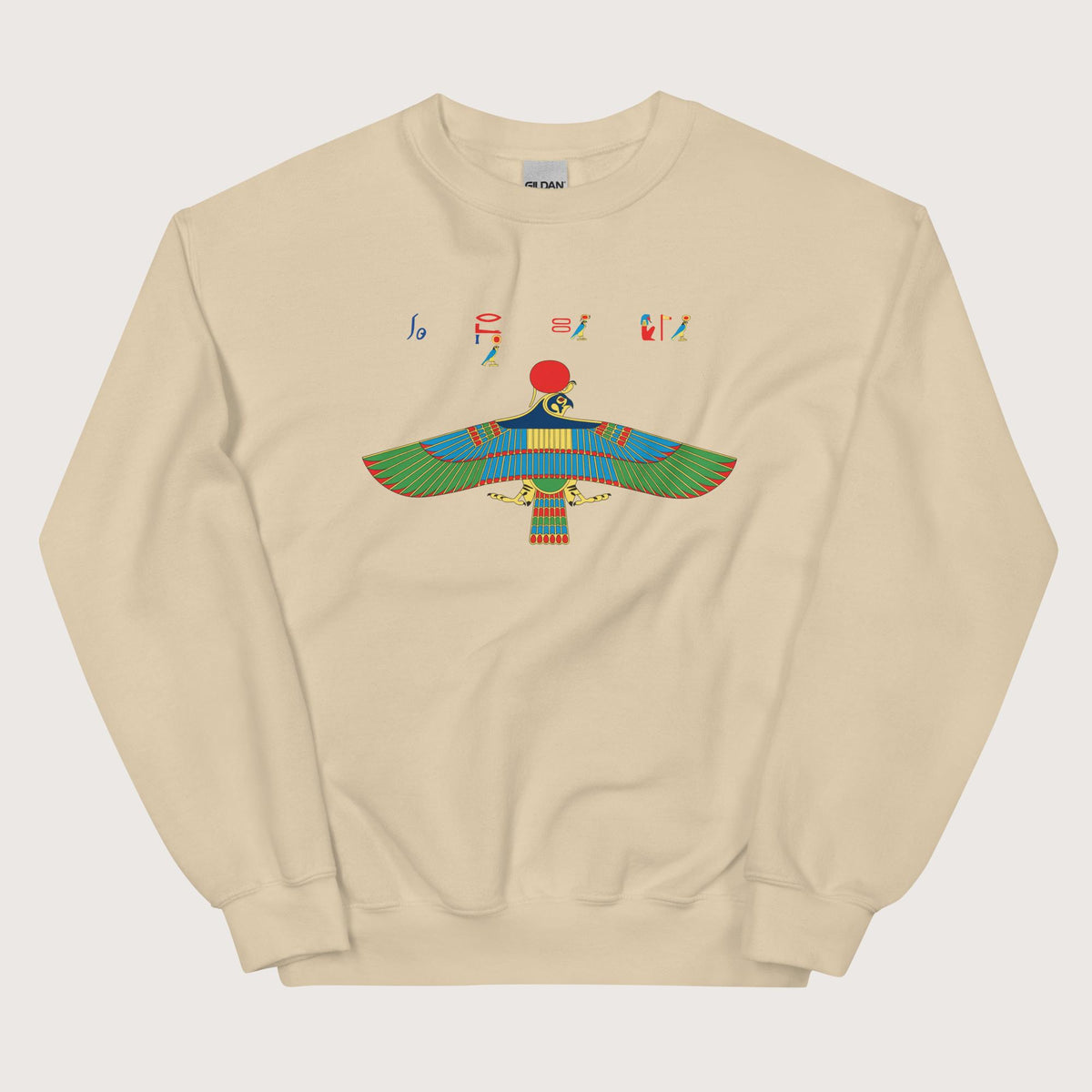 Sand Hawk Emblem of Ra Sweatshirt - history buff gift by HistoHead