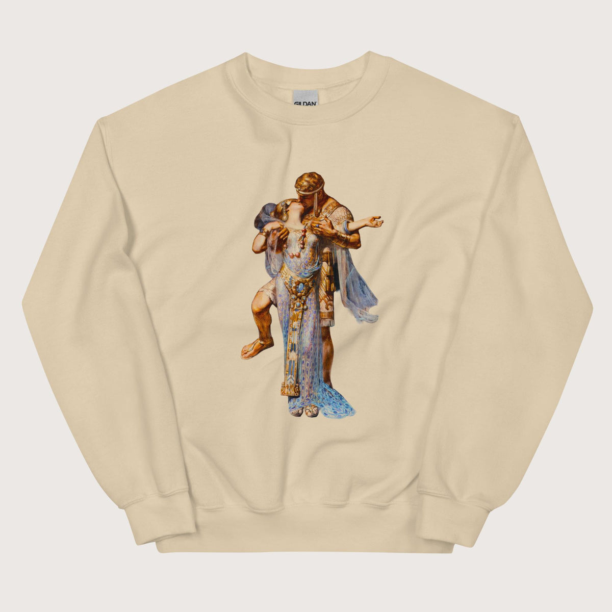 Sand Cleopatra and Antony Sweatshirt - history buff gift by HistoHead