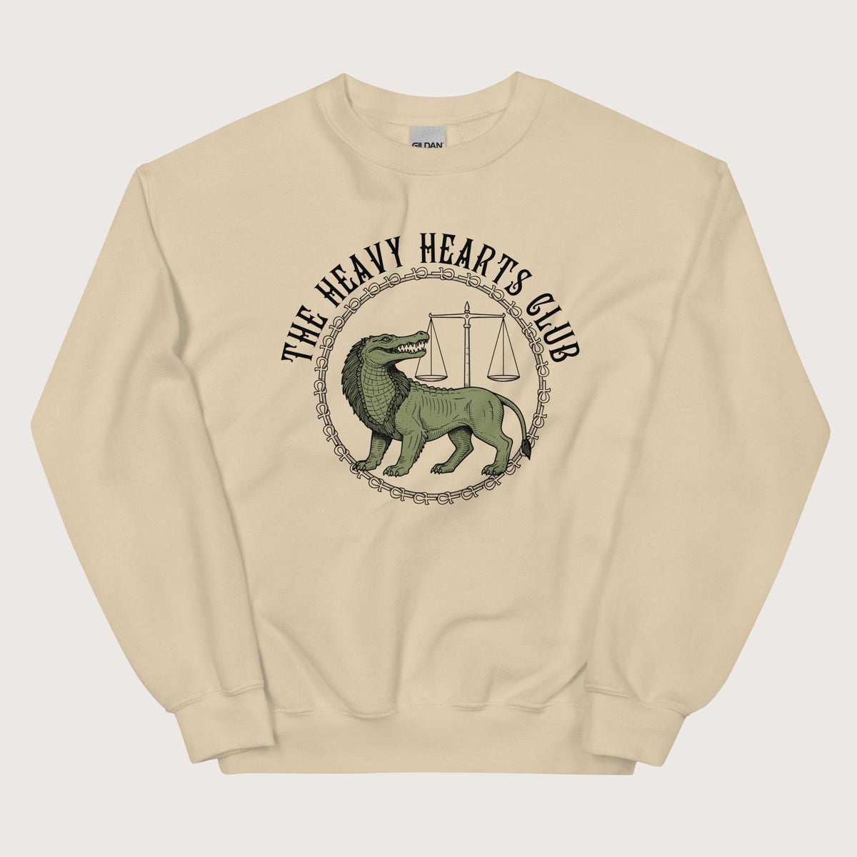 Sand The Heavy Hearts Club Sweatshirt - history buff gift by HistoHead