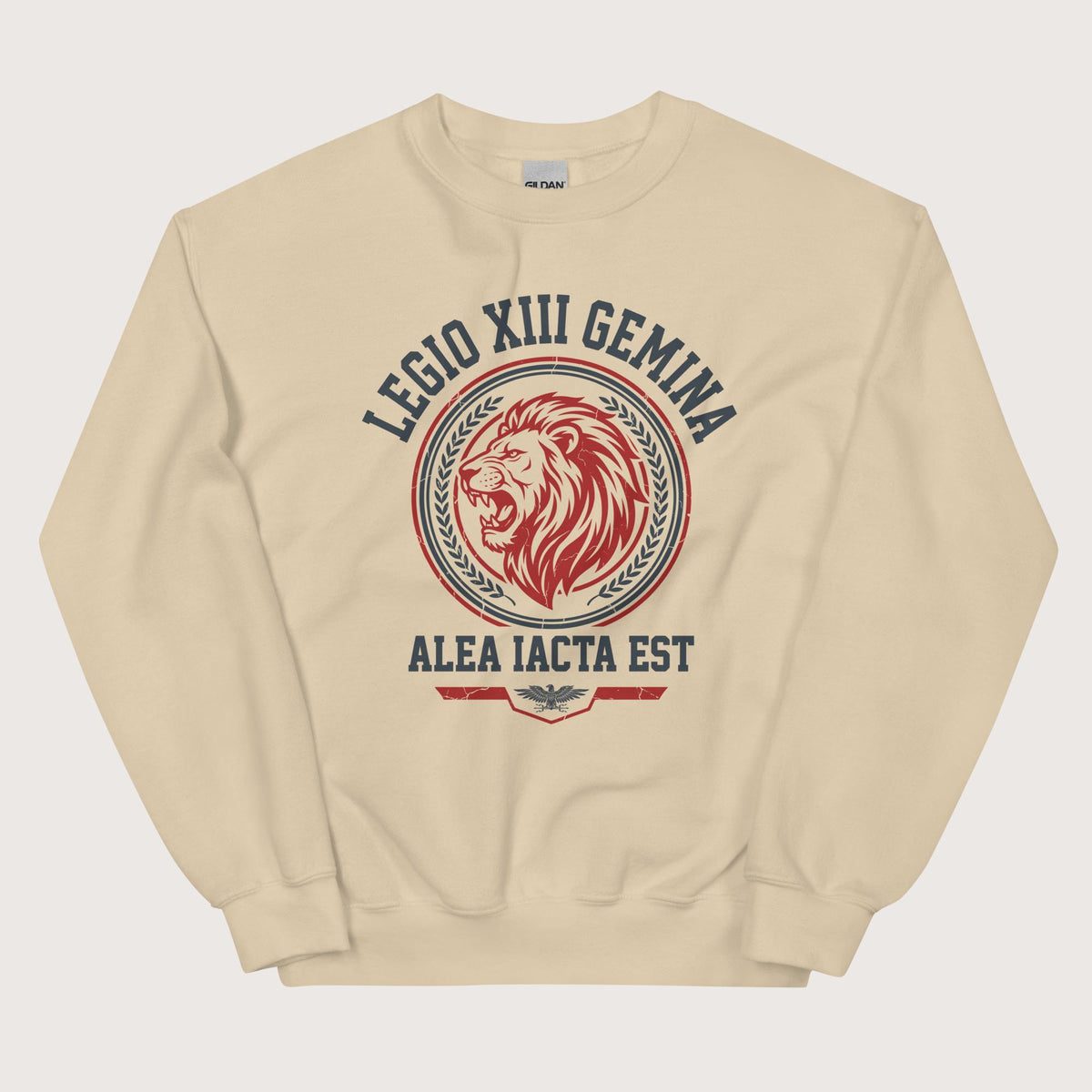 Sand Legio XIII Gemina Alea Iacta Est Sweatshirt - history buff gift by HistoHead
