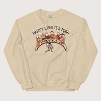 Sand Bayeux Tapestry Party Like It's 1066 Sweatshirt - history buff gift by HistoHead