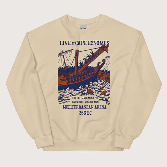 Sand Battle of Cape Ecnomus Sweatshirt - history buff gift by HistoHead