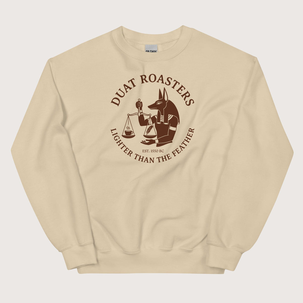 Sand Duat Roasters Sweatshirt - history buff gift by HistoHead