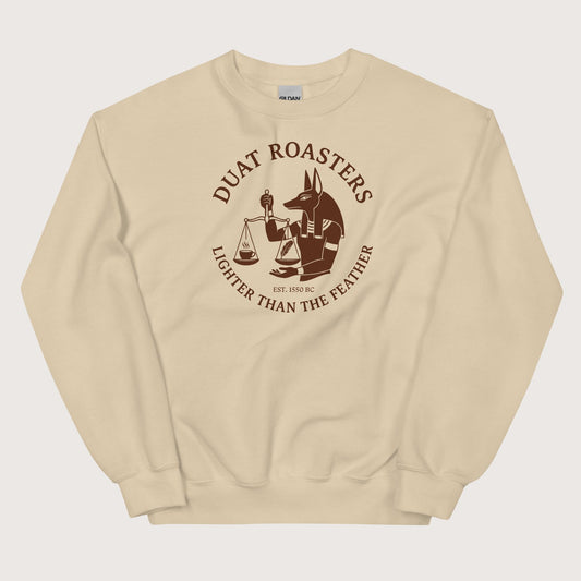 Sand Duat Roasters Sweatshirt - history buff gift by HistoHead