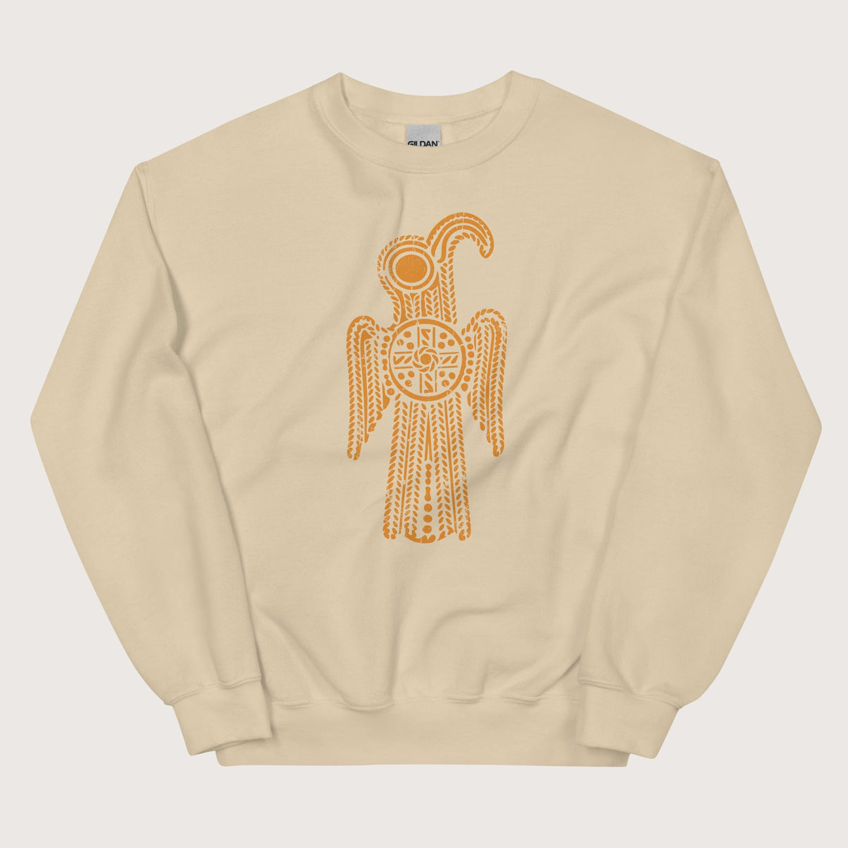 Sand Anglo-Saxon Eagle Sweatshirt - history buff gift by HistoHead
