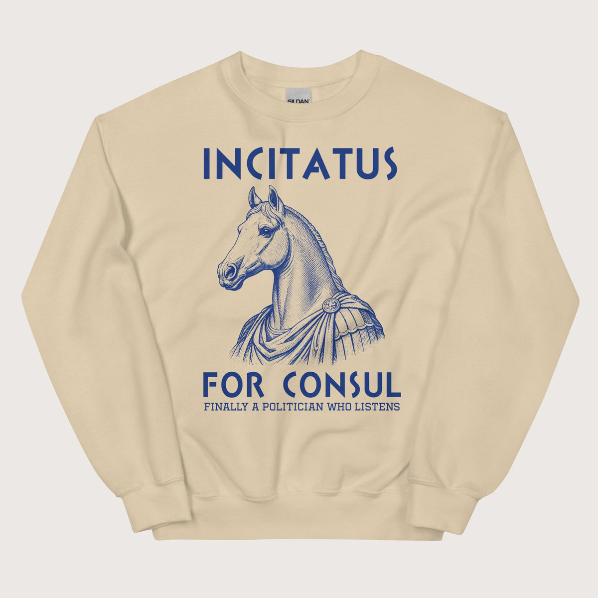 Sand Incitatus For Consul Sweatshirt - history buff gift by HistoHead