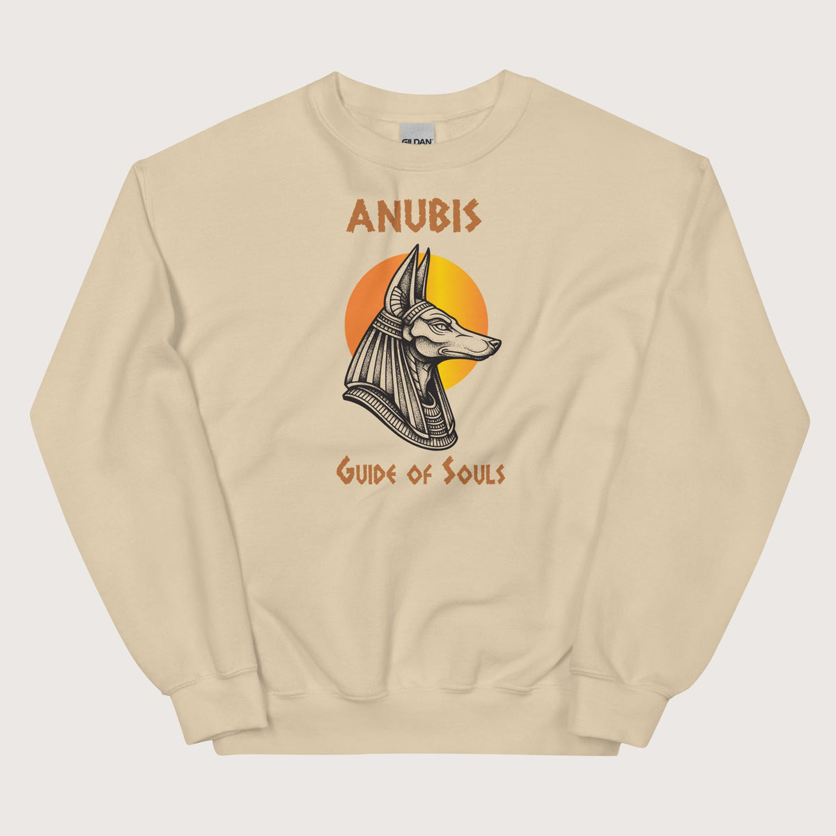 Sand Anubis Guide of Souls Sweatshirt - history buff gift by HistoHead