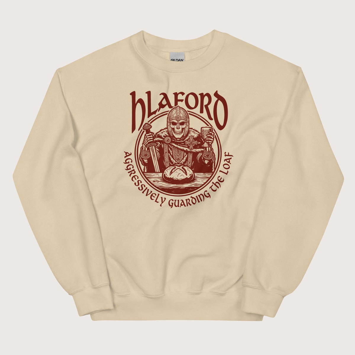 Sand Hlaford Loaf Guardian Sweatshirt - history buff gift by HistoHead