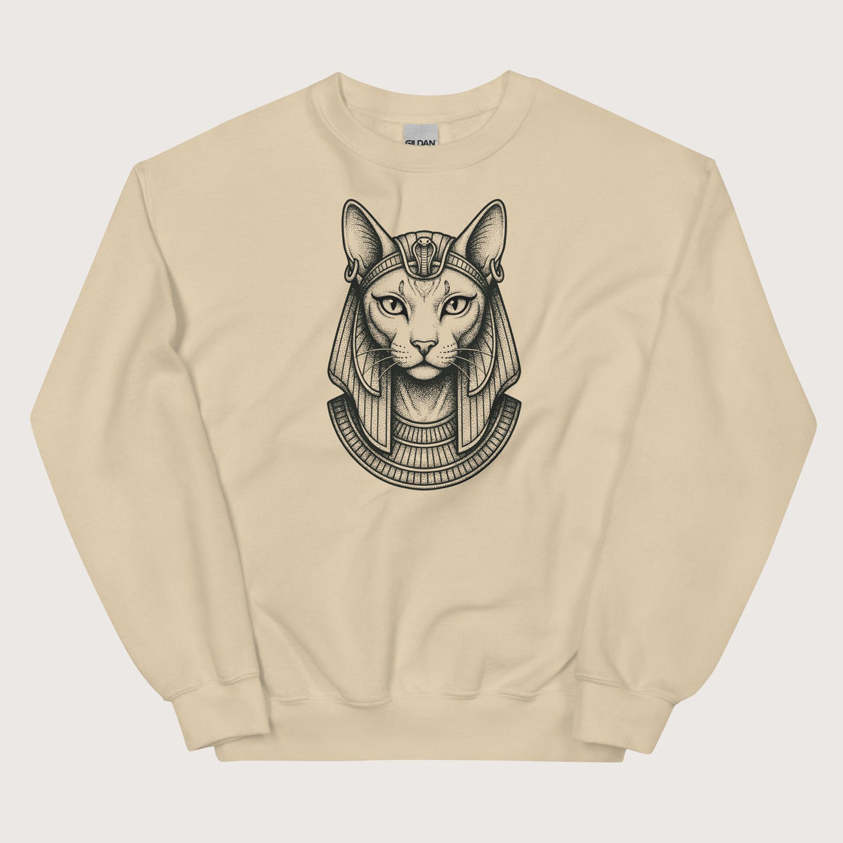 Sand Bastet Sweatshirt - history buff gift by HistoHead