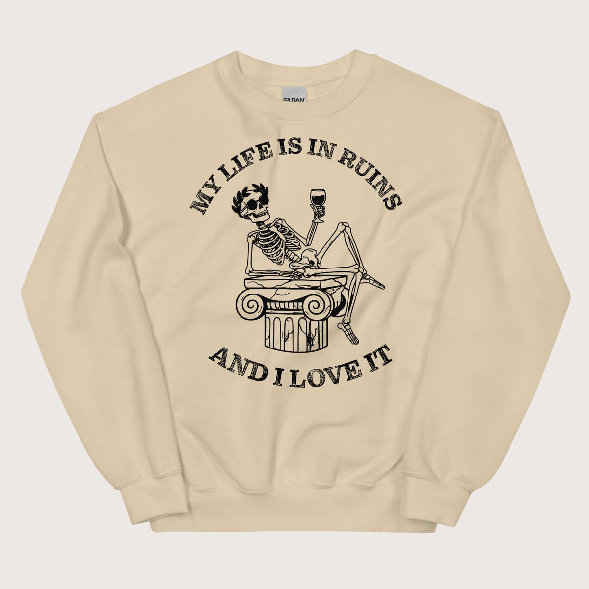 Sand My Life is in Ruins Sweatshirt - history buff gift by HistoHead