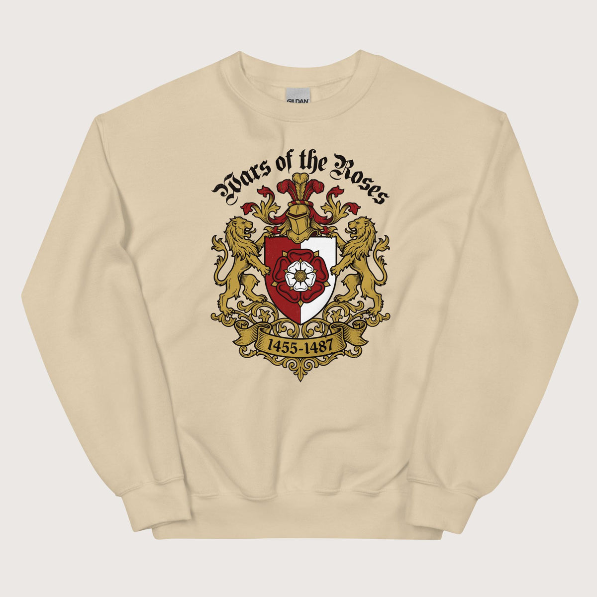 Sand Wars of the Roses Sweatshirt - history buff gift by HistoHead