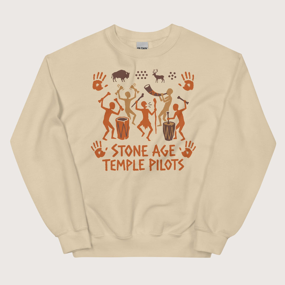 Sand Stone Age Temple Pilots Sweatshirt - history buff gift by HistoHead
