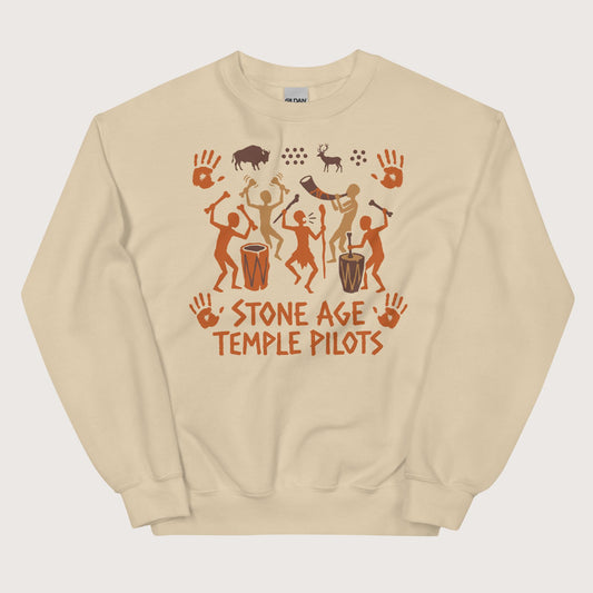 Sand Stone Age Temple Pilots Sweatshirt - history buff gift by HistoHead