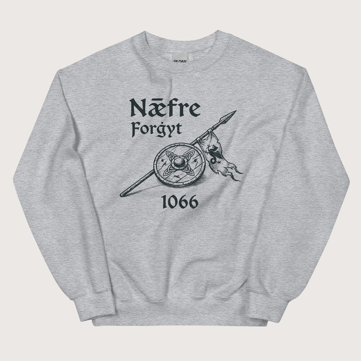 Sport Grey Never Forget 1066 Sweatshirt - history buff gift by HistoHead