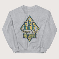 Sport Grey Rapa Nui Moai Sweatshirt - history buff gift by HistoHead
