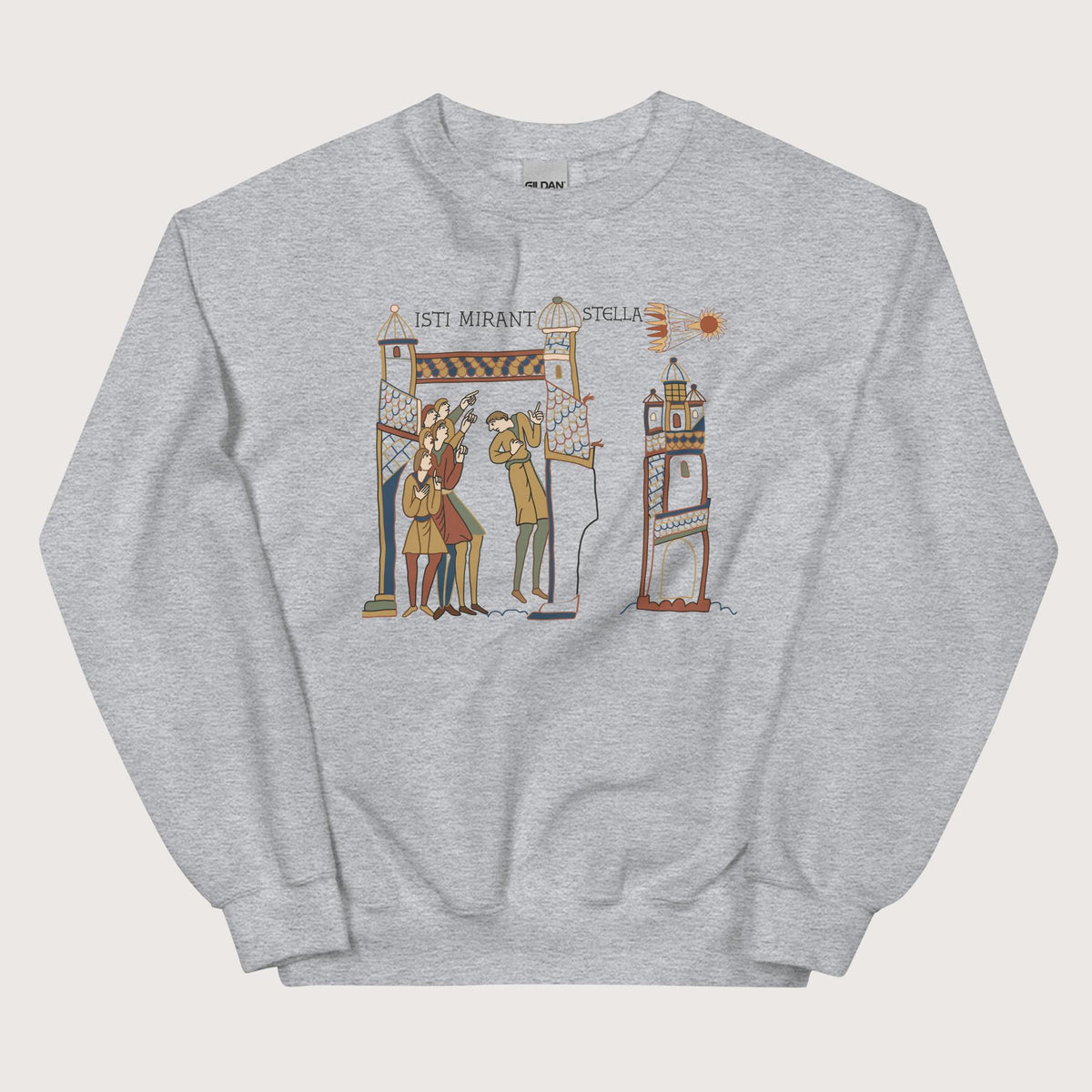 Sport Grey Isti Mirant Stella Sweatshirt - history buff gift by HistoHead