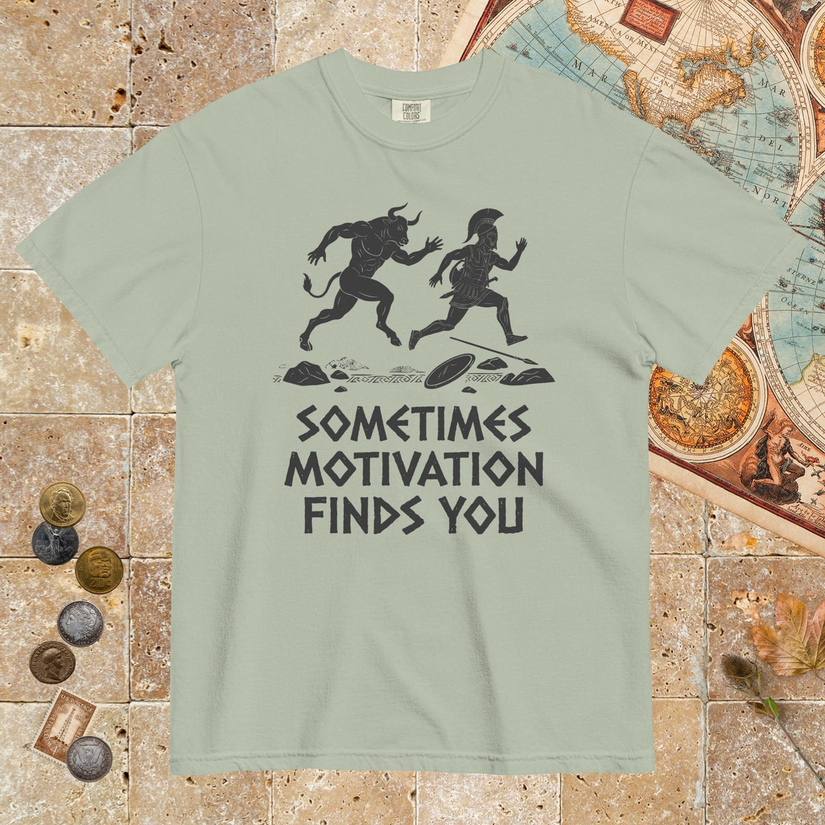 Bay Motivation Finds You Minotaur Edition - Premium Tee - history buff gift by HistoHead