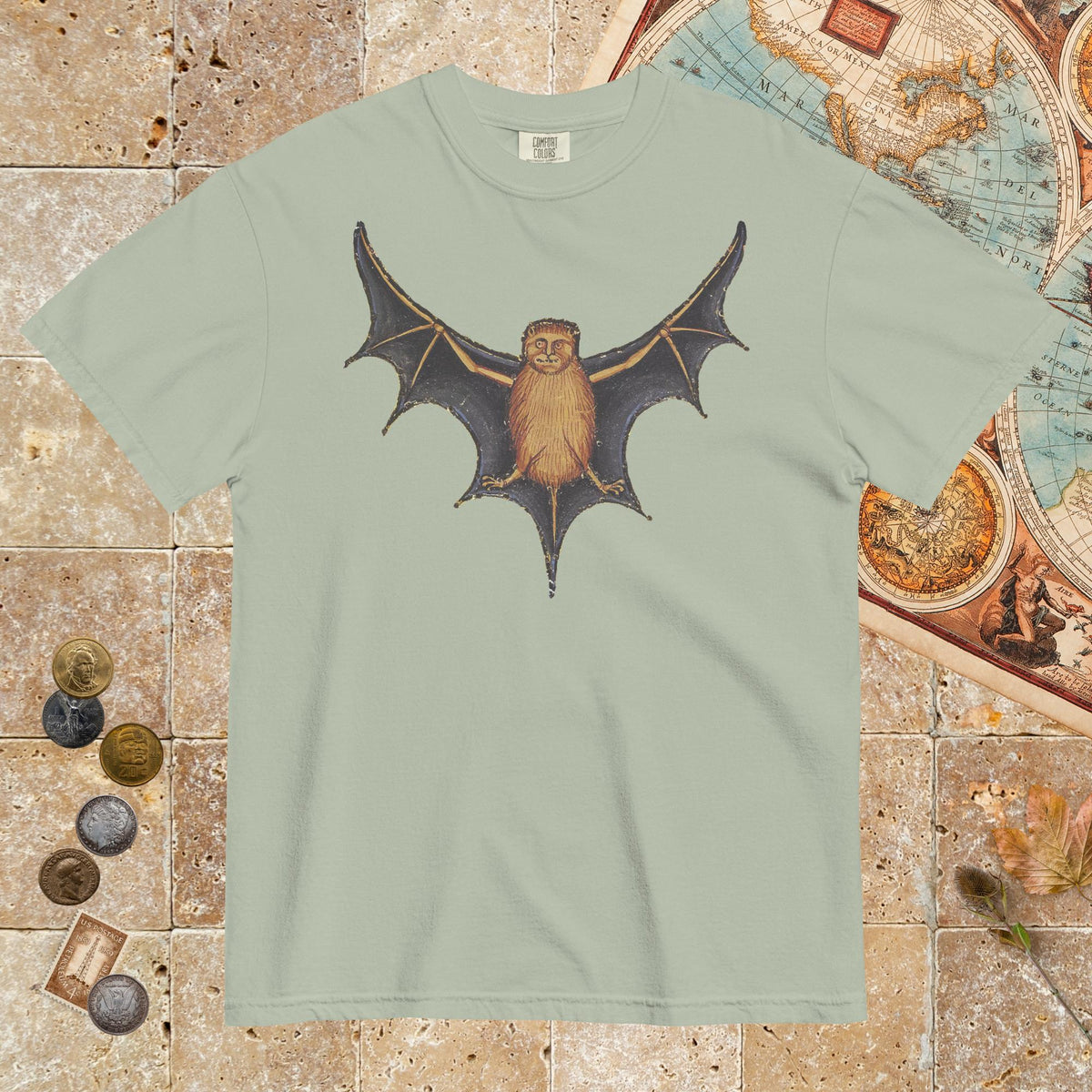 Bay Weird Medieval Bat - Premium Tee - history buff gift by HistoHead