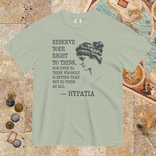 Bay Hypatia Quote - Premium Tee - history buff gift by HistoHead