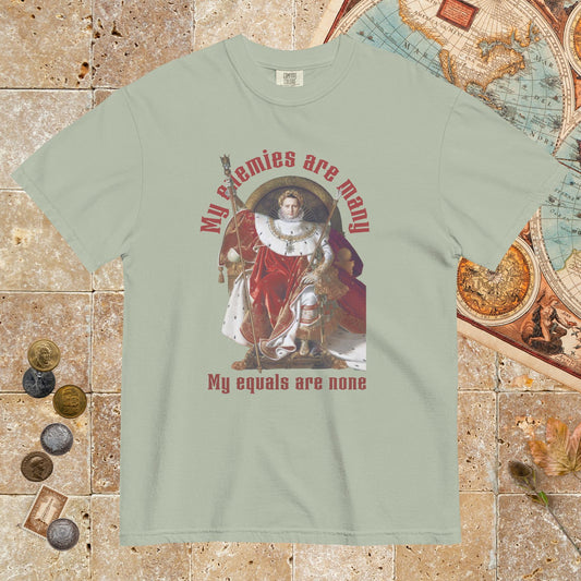 Bay Napoleon My Enemies Are Many - Premium Tee - history buff gift by HistoHead