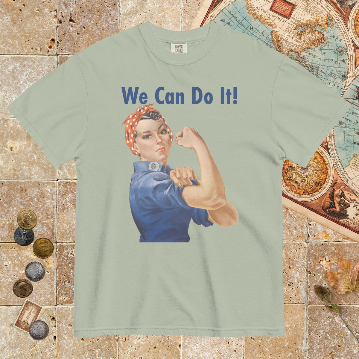 Bay Rosie We Can Do It - Premium Tee - history buff gift by HistoHead