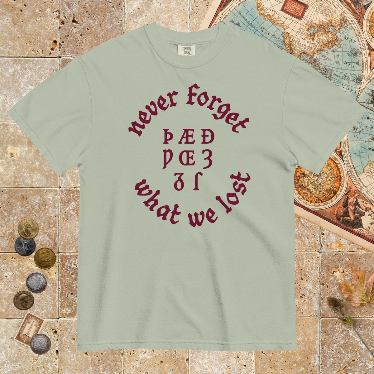 Bay Never Forget Lost Letters - Premium Tee - history buff gift by HistoHead