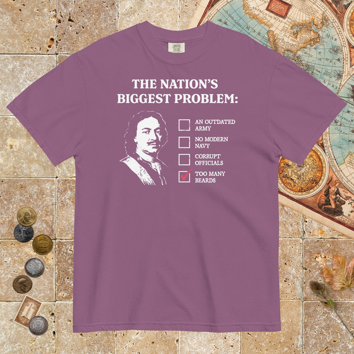 Berry Peter the Great's Beard Tax - Premium Tee - history buff gift by HistoHead