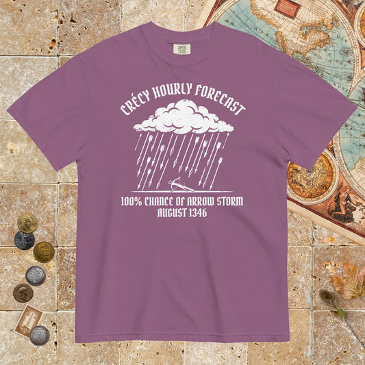 Berry Crecy Arrow Storm Forecast - Premium Tee - history buff gift by HistoHead